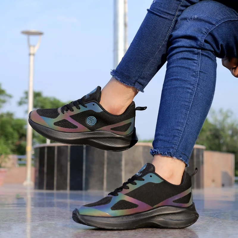 Bacca Bucci Black RAINBOW Sport Shoes for Women | Best Price UAE